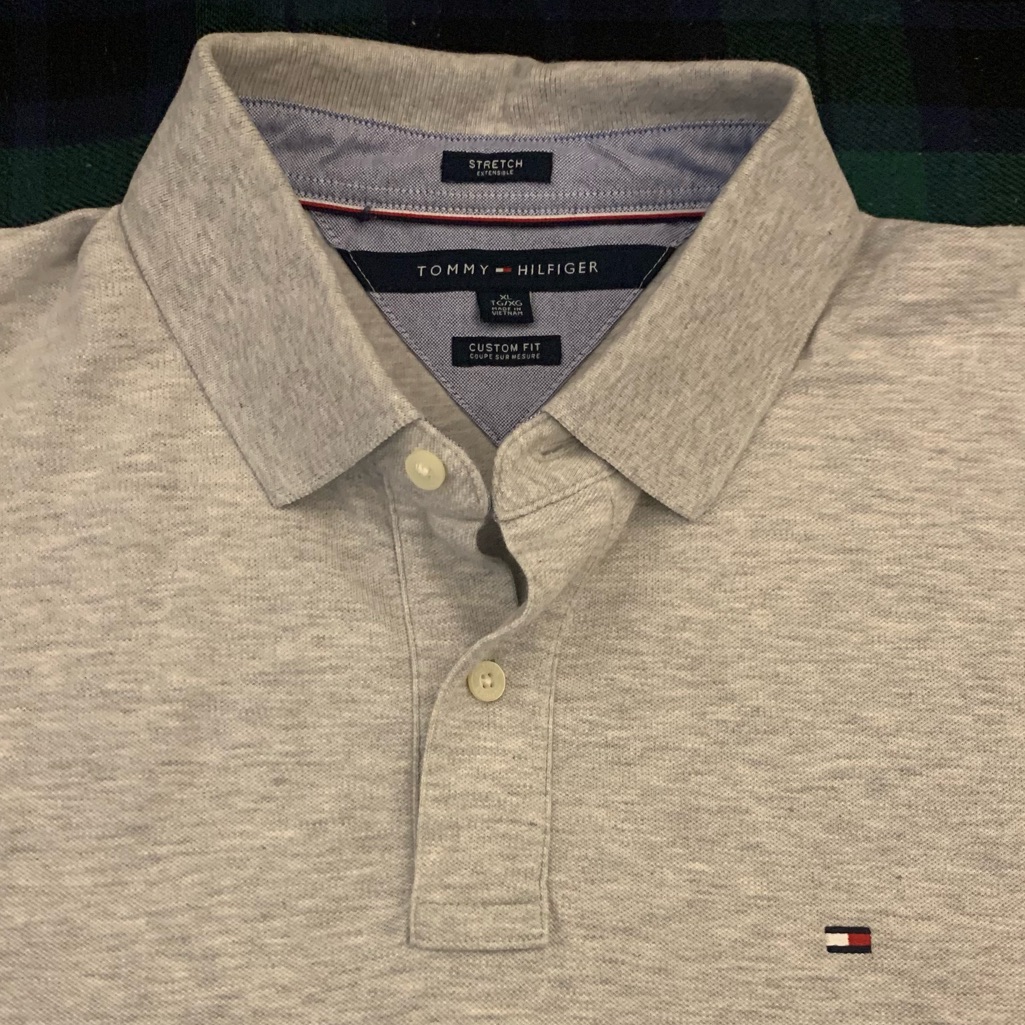 Tommy Hilfiger Ss Custom Fit All Cotton Polo